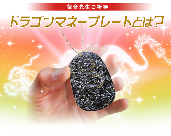 紫音先生ご祈祷/ドラゴンマネープレートとは?
